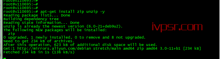 linux运用zip和unzip进行压缩解压缩实战操作详解 IT技术杂记 第1张