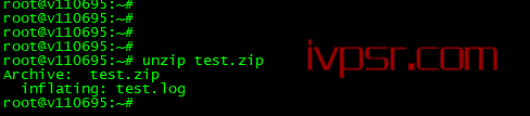 linux运用zip和unzip进行压缩解压缩实战操作详解 IT技术杂记 第3张