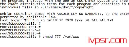 linux下使用chmod修改文件或者权限777 IT技术杂记 第1张