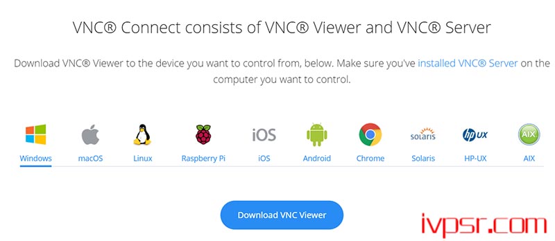 windows系统如何使用VNC Viewer来连接windows服务器vnc IT技术杂记 第1张