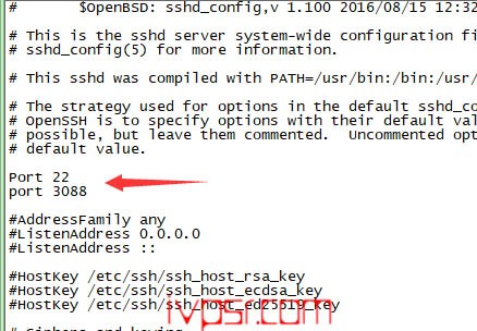 修改linux debian10 ssh默认22端口为自定义安全端口