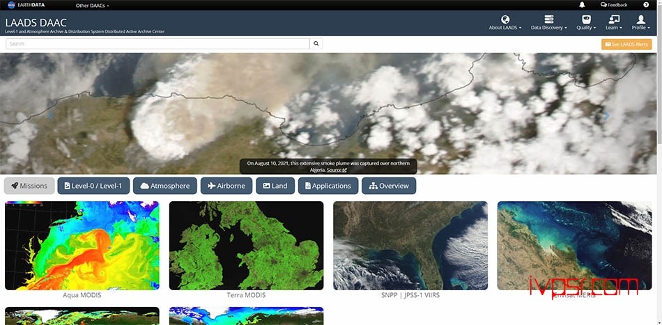 LAADS DAAC官网的MODIS遥感影像下载教程详细版 IT技术杂记 第1张