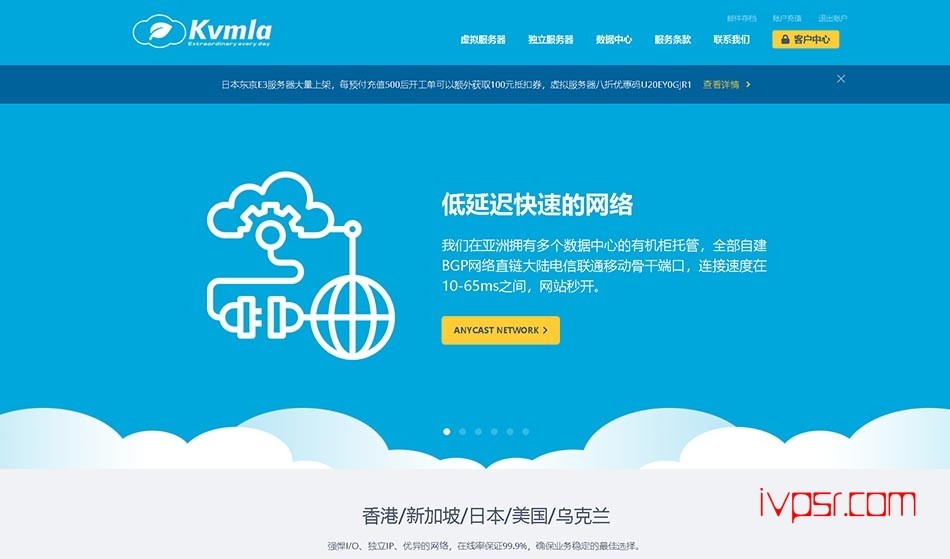 kvmla：日本东京简单测评，kvmla原生IP，效果展示实测