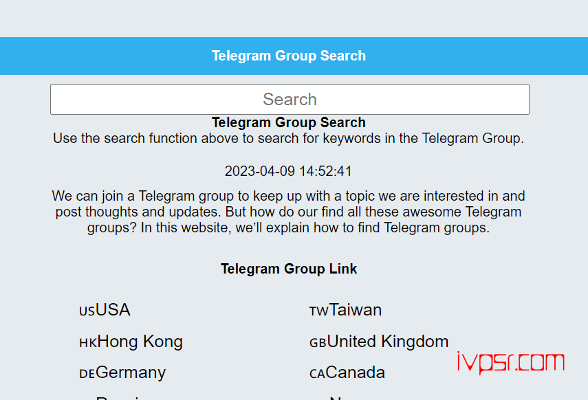 telegram搜索神器-TG搜索引擎汇总整理 资源分享 第6张