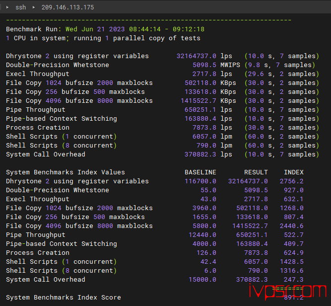 Vmiss：美国VPS简单测评，优化BGP线路，Vmiss好不好？分享真实测评数据 VPS测评 第10张